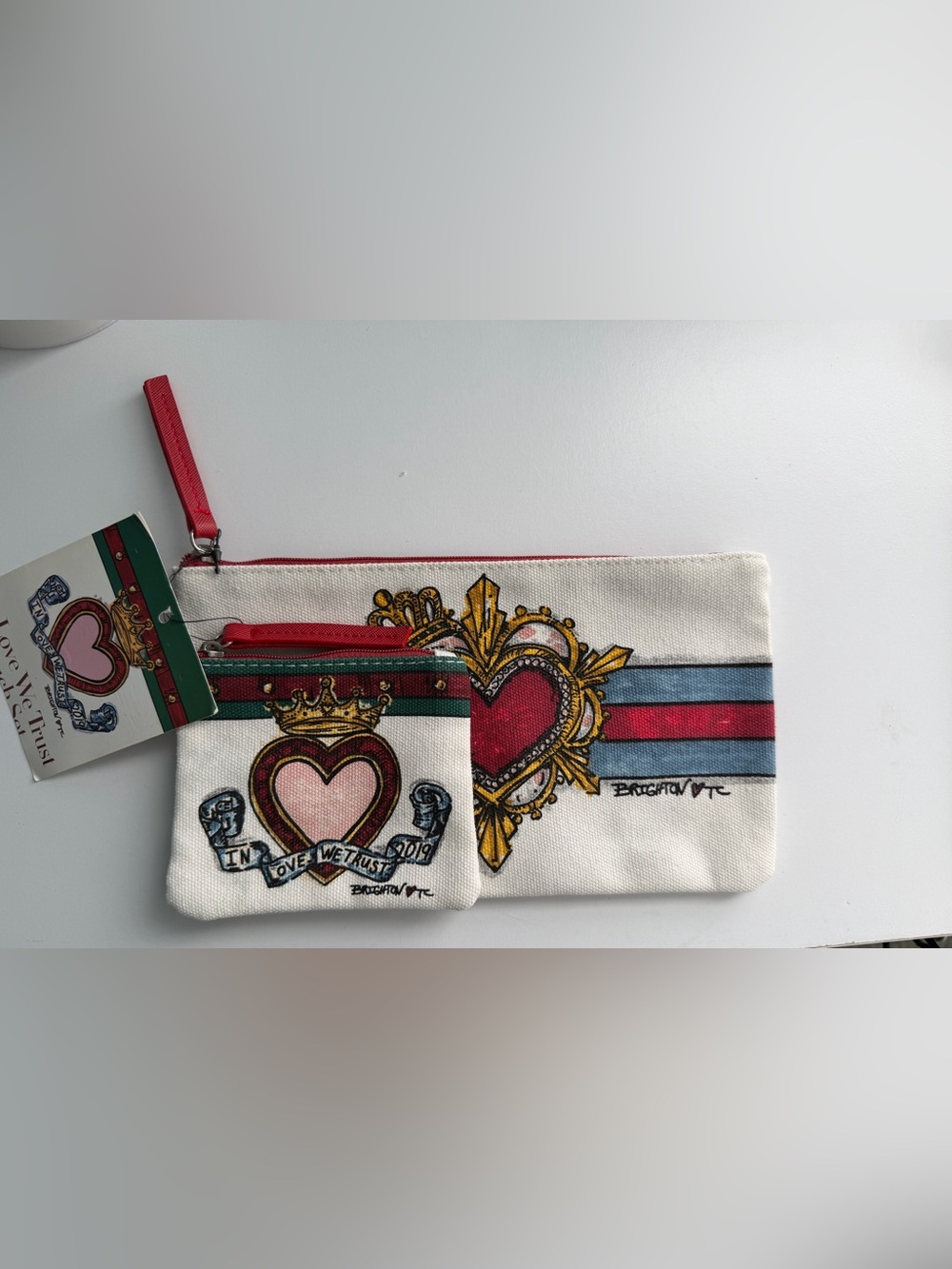 Brighton In Love We Trust Pouch Set